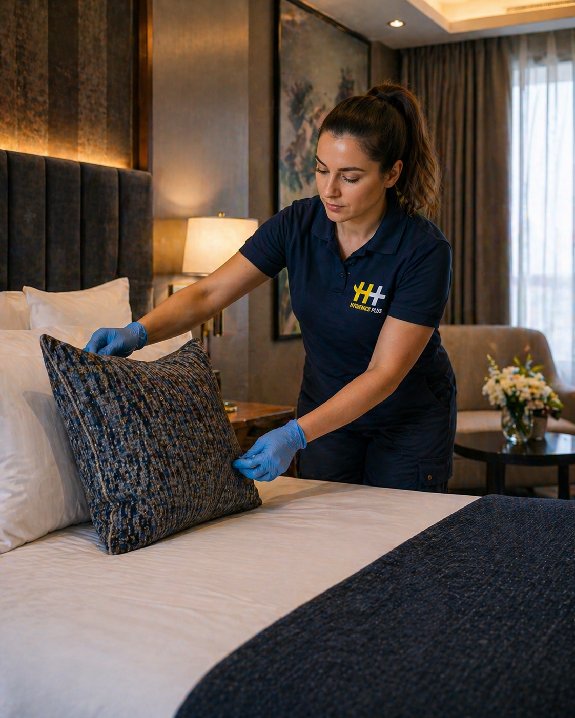 Hygienics Plus team — hospitality